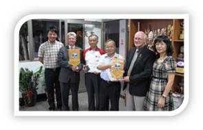 2010年5月份-金色山莊安排Hauraki市長拜會雲林縣義峰高中